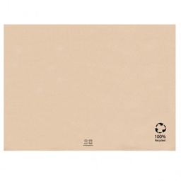 [964.10640] Toalhete "Snack" 50Gr 31X43 Cm Beje Reciclado 500 Unid.     