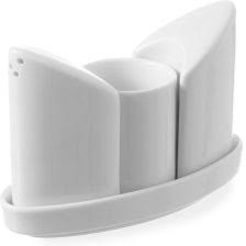 [107.650.786420] Conjunto Porcelana Sal+Pimenta+Paliteito E Base             
