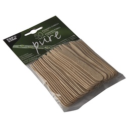 [107.86915] Garfos Batatas Fritas De Madeira "Pure" 8,5 Cm 50 Unid      