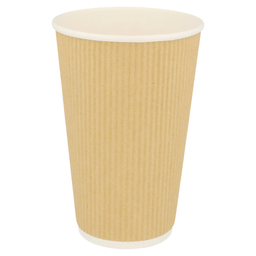 [107.180.78] Copos P/Bebidas Quentes Kraft Ø8,9 X13,5Cm 480Ml 25 Unid    