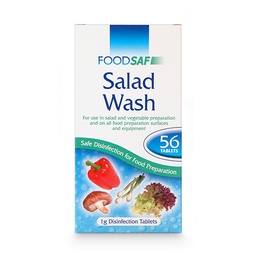 [107.39021] Desinfectante P/Saladas E Vegetais  Foodsaf (56 Pastilhas)  