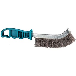 [107.830031] Escova Aço Punho Plastico C/250Mm                           
