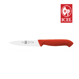 [107.284HR6310] Faca P/Legumes Serrilha 10 Cm Cb/Vermelho 284.Hr63  (Icel)  