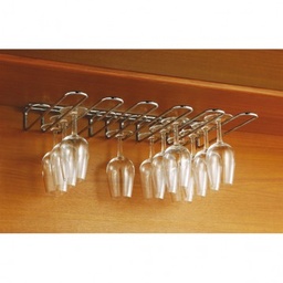 [107.18254] Rack Para 5 Filas De Copos Fixacao Superior 44.7X31X5,5 Cm  
