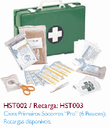 [080.HST002] Caixa Primeiros Socorros "Pro" 6 Pessoas                    
