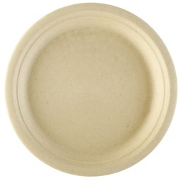 [107.14915] Prato Raso Bionic 23X2 Cm  Cor Natural Celulose 50 Unid.    