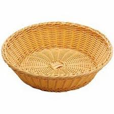 [670.40144] Cesta Para Buffet Redonda 40X10Cm  Creme Aps                