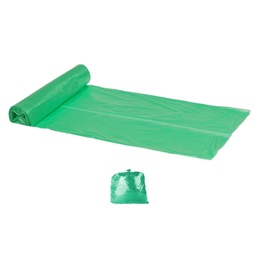 [965.40LR85158] Saco P/Lixo Em Rolo Verde 85X105Cm C/10 Unid.120 Lts        