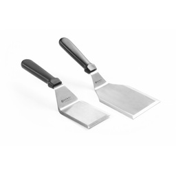 [107.650.855652] Espatula Para Hamburguer Cb Preto 140X105X308Mm Hendi       