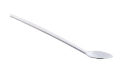 [107.27100141] Colher De Refresco 20Cm Em Ps Br. Pack De 100 Unid.         