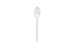 [107.27100142] Colher De Café 10,5Cm Em Ps Br. Pack De 100 Unid.           