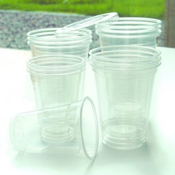 [107.15309] Copo Pet 375 Ml  9,2 Cm  Transparente 50 Unidades           