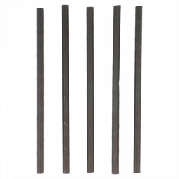 [107.222.60] Palhinhas Papel Direitas Ø 0,60X14Cm Preto 250 Unid         