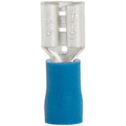 [P01.9052] Terminal Isolado  Az Ficha 2,5  X  6.3 Mm                   