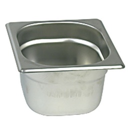 [108.23.144] Conteiner Gn 1/6 150 Inox 2,4 Lts                           