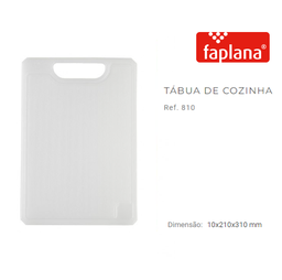 [107.24000] Tabua Cozinha 215X310Mm Branca Ref.810 (Faplana)            