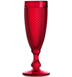 [F580.VD.49000089] Pack De 4 Flutes Bicos Verm. 3043/11 56 Vista Alegre        