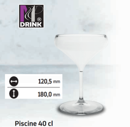 [107.673.004.0396] Calice Piscina 40Cl Policarbonato                           