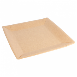 [107.225.24] Pratos Papel Quadrados Bio-Lacados 23X23Cm 20 Unid.         