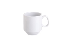 [107.0230465039] Caneca Porcelana Hotel Empilhavel Ø8X9.5 280Ml              