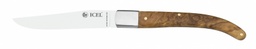 [107.237103110] Faca Para Bife Sem Serrilha 100Mm Cb Mad.Clara Icel         