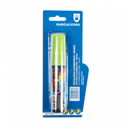 [103.192.86] Marcador Fluorescente Grosso Verde Anis Feltro              