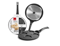 [107.676.400204] Frigideira  26Cm Para 4 Ovos Crepes  De 8Cm Ibili           