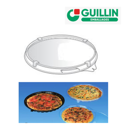 [107.31DXP-UNID] Tampa Caixa Pizza Cristal 31Cm  Actipack  Guillin Unid.     