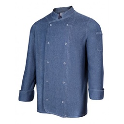 [088.P405207.64.XS] Jaleca Denim C/Molas 64  Tamanho-Xs  Velilla                