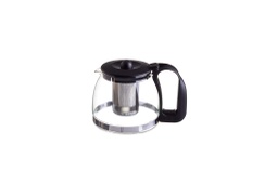 [107.0332990951] Bule Vidro C/Difusor Chá Inox 700Ml                         