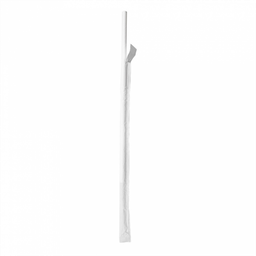 [107.227.93] Palhinhas Papel Direitas Embaladas Branco 0,60X20Cm         