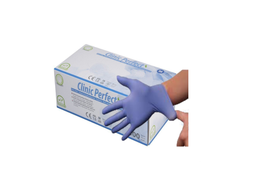 [107.439.93154] Luva Medi-Inn Nitrilo S/Pó Clinic Perfect Azul M 100 Unid   