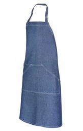 [088.404207.64] Avental Denim Com Peito Azul Escuro Velilla                 