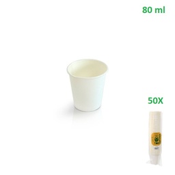 [107.12938006] Copo Papel Para Cafe 80Ml 50 Unid                           