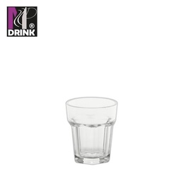 [107.673.004.0282] Copo De Shot  Policarbonato Faceta 4Cl Transparente         