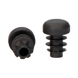 [107.640.87364] Topo Sistema Redondo Para Interior Ø16Mm Preto              