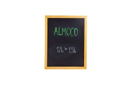 [107.0934310045] Quadro Menu Parede Natural 45X60Cm                          