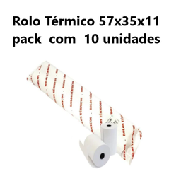 [965.ROLOT57X35X11] Rolo Termico 57X35X11 Pack De 10 Unidades                   