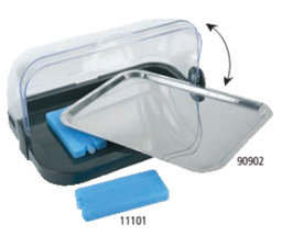 [107.APS.90902] Bandeja Inox 39X28Cm Para Vitrine Expositora Aps            