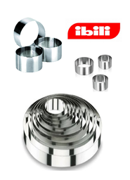 [107.676.716008] Aro Inox 8Cm Altura 4,5Cm Ibili                             