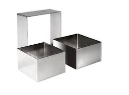 [107.676.716906] Aro Inox  Quadrado 6Cm C/Altura De 4,5Cm Ibili              