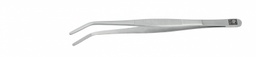 [107.NS22500.130] Pinça Culinária Fina Inox Ponta Curva 13Cm Icel             