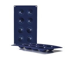 [107.676.870041] Molde Silicone 8 Cavidades Diamet.5Cm Alt.2,5Cm  Ibili      