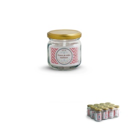[107.12385362] Frasco Em Vidro Com Tampa Multiusos 200Ml                   