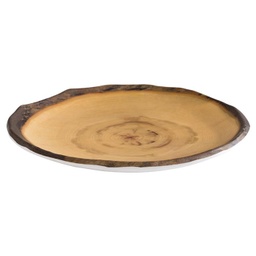 [670.84890] Prato Melamina Redondo Timber 15X1,5Cm  Aps                 