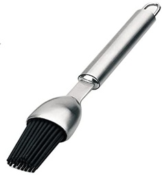 [107.L.64418] Pincel Silicone 230ºc Cabo Inox 22Cm Largura 3Cm Lacor      