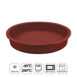 [107.L.66738] Molde Silicone Redondo 26X4,5Cm Lacor                       