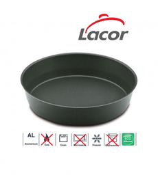 [107.L.68833] Molde Aluminio Alto Redondo 32X5,2Cm Lacor                  