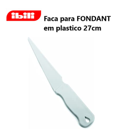 [107.676.754500] Faca Em Plastico Para Fondant 27Cm Ibili                    