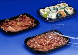 [107.45SK04] Tampa Cristal P/45Skn Sushi/Charcutaria 258X198X35Mm Guillin
